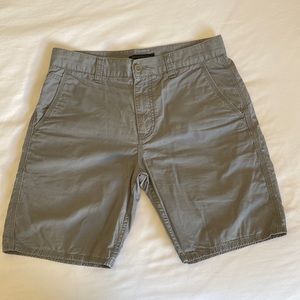 John Varvatos shorts. Size 32. Grey.